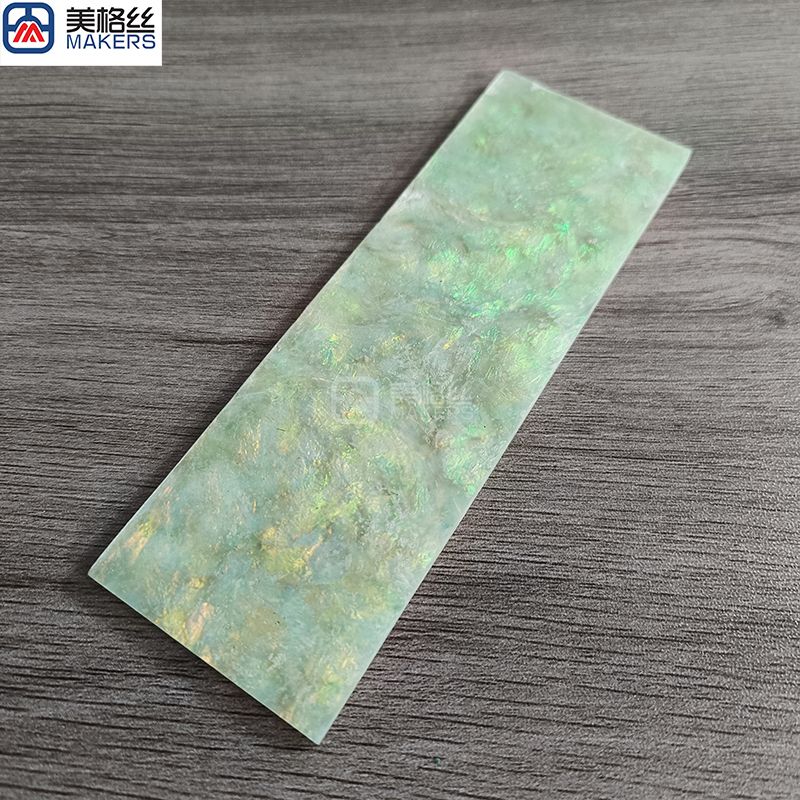 Meteorite forged glass fiber sheet/plate