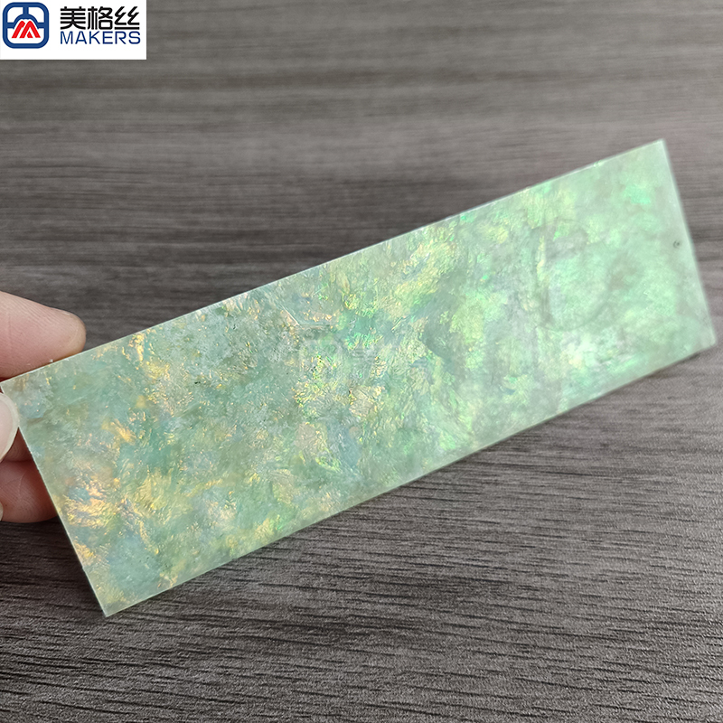 Meteorite forged glass fiber sheet/plate