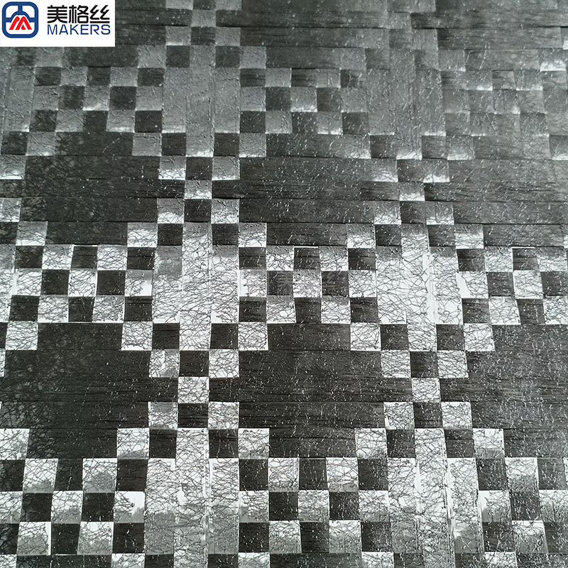 12K 200gsm | 8x8 | Large diamond pattern |Stabilized spread tow carbon fiber fabric