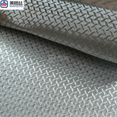 3K 220gsm windmill pattern E-Glass Fabric eletroplated fiberglass fabric in silver