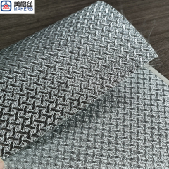 3K 220gsm windmill pattern E-Glass Fabric eletroplated fiberglass fabric in silver