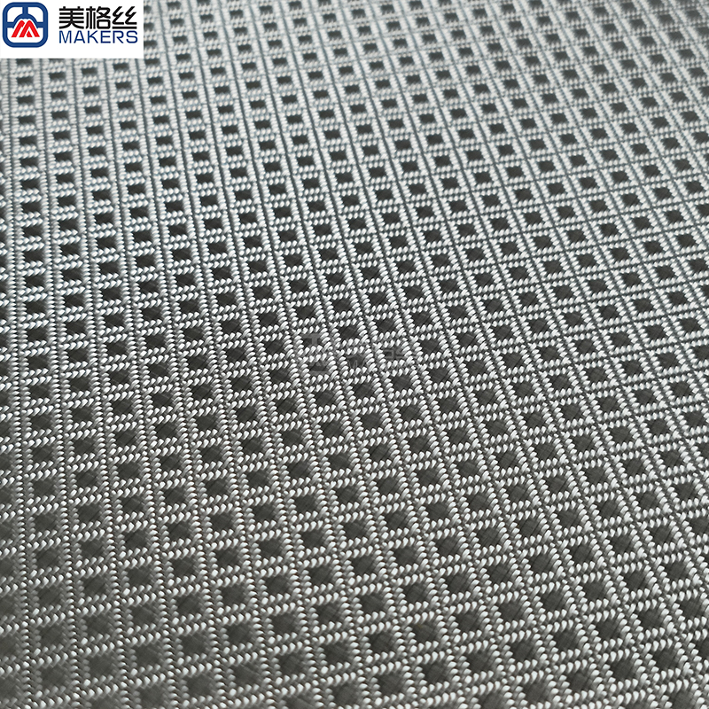 3K 220gsm square pattern E-Glass Fabric eletroplated fiberglass fabric in silver