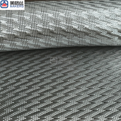 3K 220gsm lightning pattern E-Glass Fabric eletroplated fiberglass fabric in silver