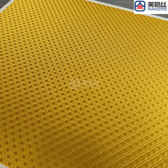 3K 220gsm square pattern E-Glass Fabric eletroplated fiberglass fabric in gold
