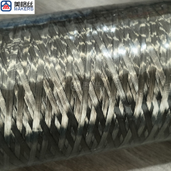 Nickel coated carbon fiber yarn Metalized carbon