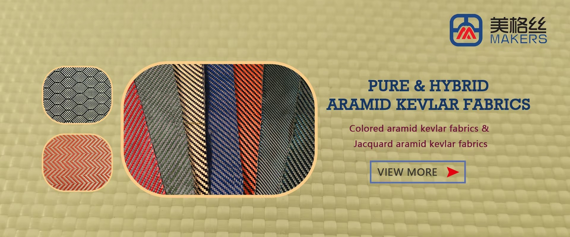 PURE & HYBRID ARAMID KEVLAR FABRICS