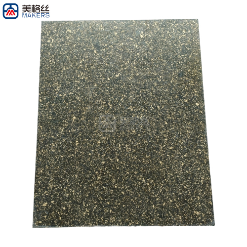 Black‑Gold Meteorite Forged Carbon Fiber Sheet Composite Plate CNC