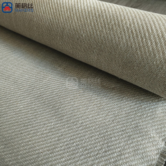 200gsm Twill Flax Fabric Natural Fiber Woven Fabric Reinforcement