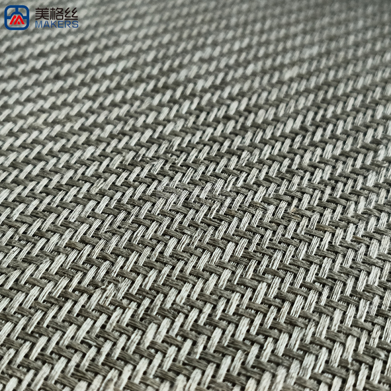 200gsm Twill Flax Fabric Natural Fiber Woven Fabric Reinforcement