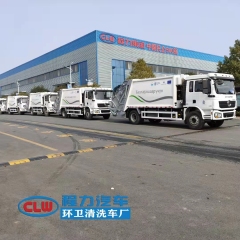 Chengli New Delivery: the second batch of 6 units SHACMAN garbage compactor trucks delivered successfully.
