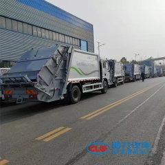 Chengli New Delivery: the second batch of 6 units SHACMAN garbage compactor trucks delivered successfully.