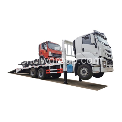 ISUZU 10 Wheeler Self Loading Flatbed Truck