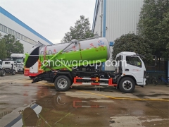 CLW 7m3 Vacuum Sewage Suction Truck