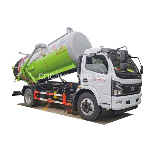 CLW 7m3 Vacuum Sewage Suction Truck
