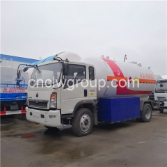 Chengli 10m3 LPG Gas Refilling Truck for cylinder and bus