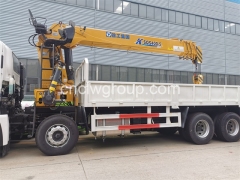 ISUZU 8x4 12W Boom Truck with XCMG 16 Ton Crane