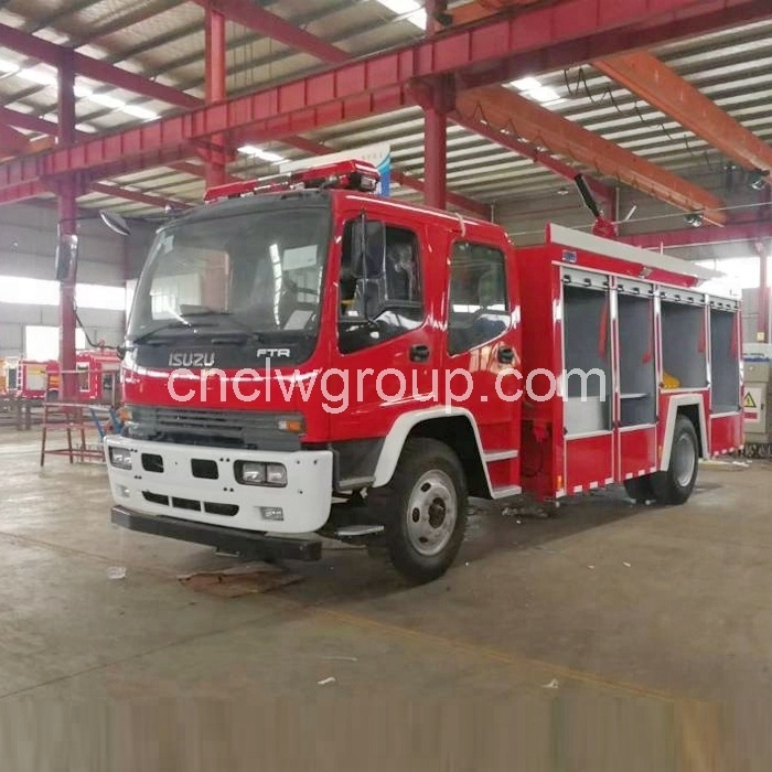 Chengli ISUZU 6000 liter Fire Engine Fire Truck
