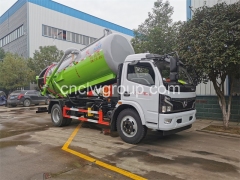 CLW 7m3 Vacuum Sewage Suction Truck