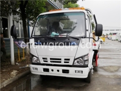 ISUZU 3 Tons Wrecker Tow Truck for 2 Cars Rescue