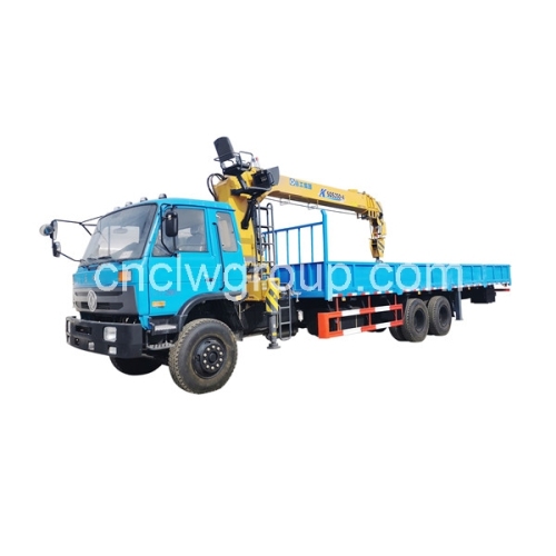 Dongfeng 6x4 Truck with XCMG 10 Tons Boom Crane