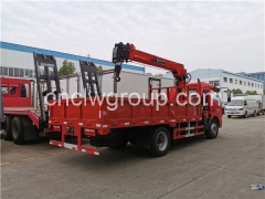 Dongfeng 4x2 Truck mounted 5 Ton Crane