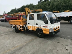 JMC 4x2 Boom Truck with XCMG 2 Ton Knuckle Crane