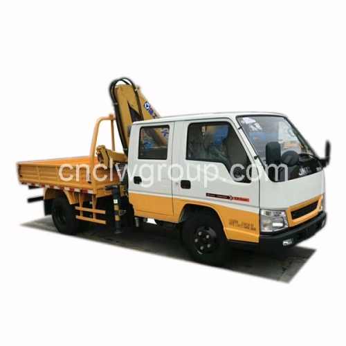JMC 4x2 Boom Truck with XCMG 2 Ton Knuckle Crane