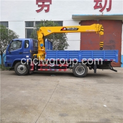 FOTON 4x2 Boom Truck mounted 4 Tons Crane