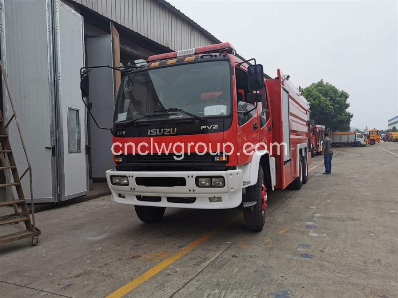 ISUZU FVZ 18cbm Foam Fire Truck