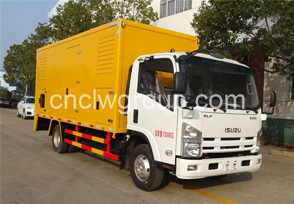 ISUZU 100KW Emergency Power Supply Truck