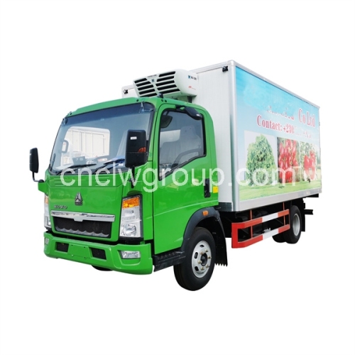 HOWO RHD 4-Ton Refrigerated Truck