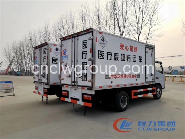 Dongfeng 4x2 Medical Waste Transfer Truck