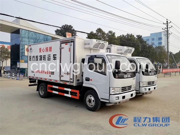 Dongfeng 4x2 Medical Waste Transfer Truck