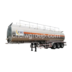 Chengli 45,000 liter Aluminum Alloy Fuel Tank Trailer