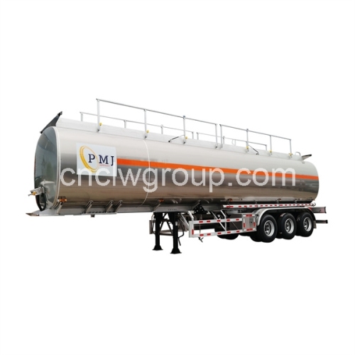 Chengli 45,000 liter Aluminum Alloy Fuel Tank Trailer
