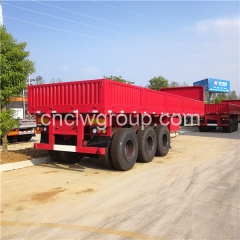 Chengli 3 axle 40 Tons Sidewall Fence Cargo Trailer