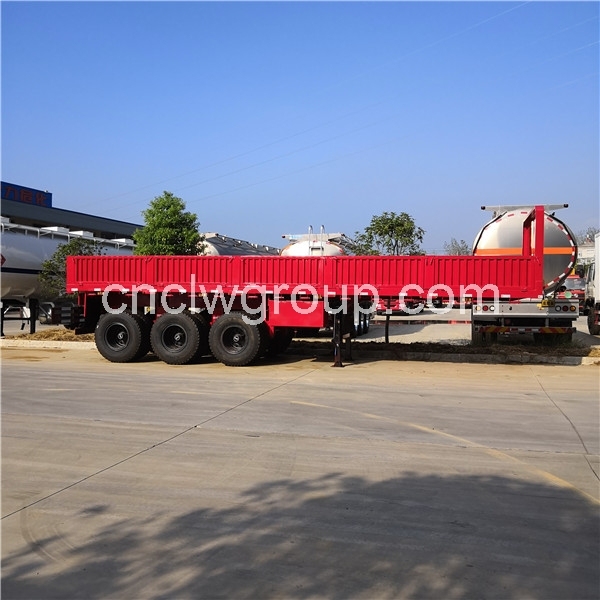 Chengli 3 axle 40 Tons Sidewall Fence Cargo Trailer