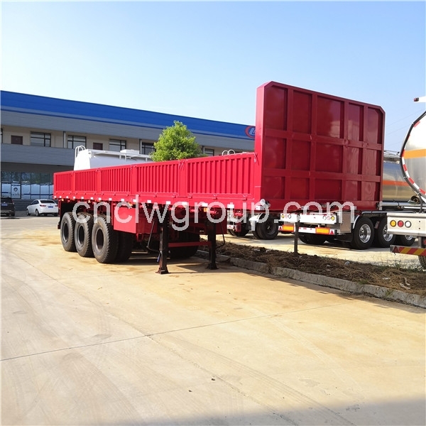 Chengli 3 axle 40 Tons Sidewall Fence Cargo Trailer