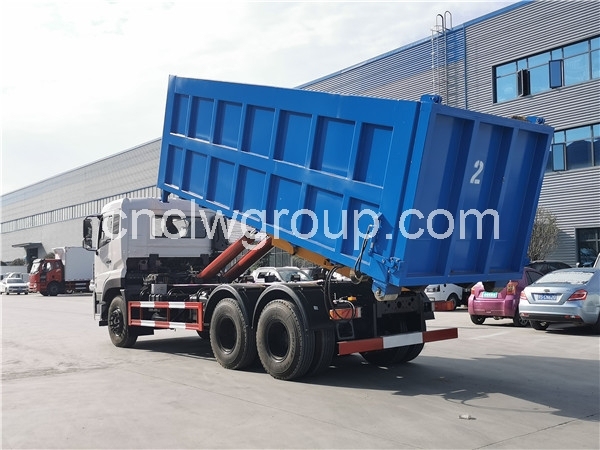 Dongfeng 6x4 20 Tons Hook Lift Garbage Truck