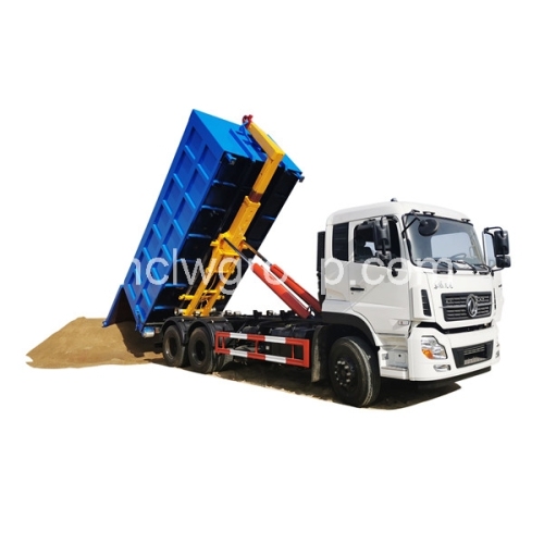 Dongfeng 6x4 20 Tons Hook Lift Garbage Truck