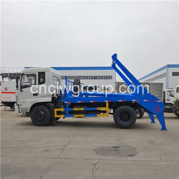 Dongfeng 10m3 Swing Arm Garbage Truck