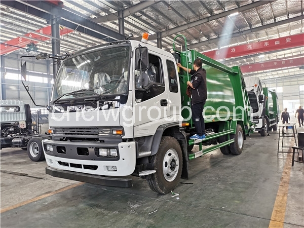 ISUZU 10cbm Garbage Compactor Truck