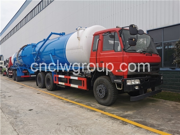 Dongfeng 6x4 18000 liter Sewage Suction Truck