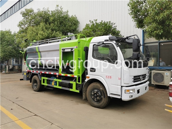 Dongfeng 7.5cbm Sewer Jetter Vacuum Septic Truck
