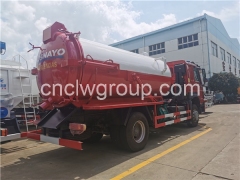 HOWO 12m3 Vacuum Sewage Suction Truck