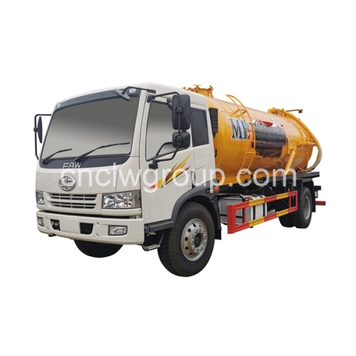 FAW 10m3 Sewage Suction Truck
