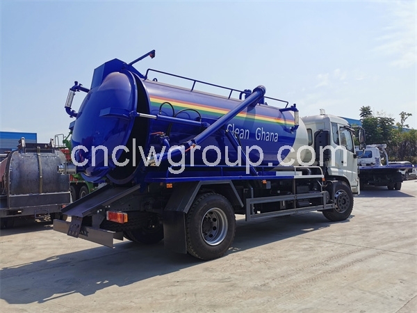 Dongfeng 10m3 Sewage Suction Truck