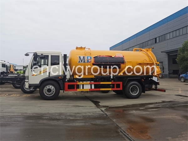 FAW 10m3 Sewage Suction Truck