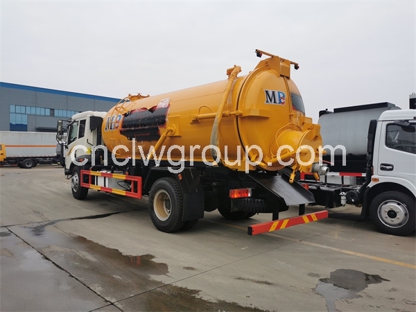 FAW 10m3 Sewage Suction Truck