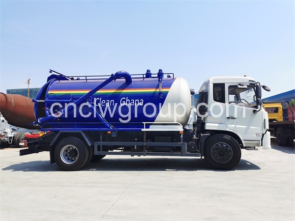 Dongfeng 10m3 Sewage Suction Truck